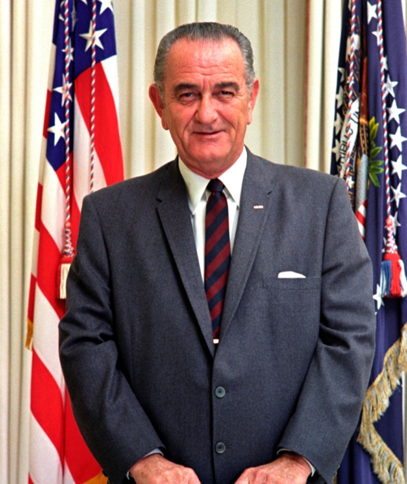 13. Lyndon B. Johnson (Nr. 36) – IQ 140,6 | Alamy Stock Photo by Niday Picture Library