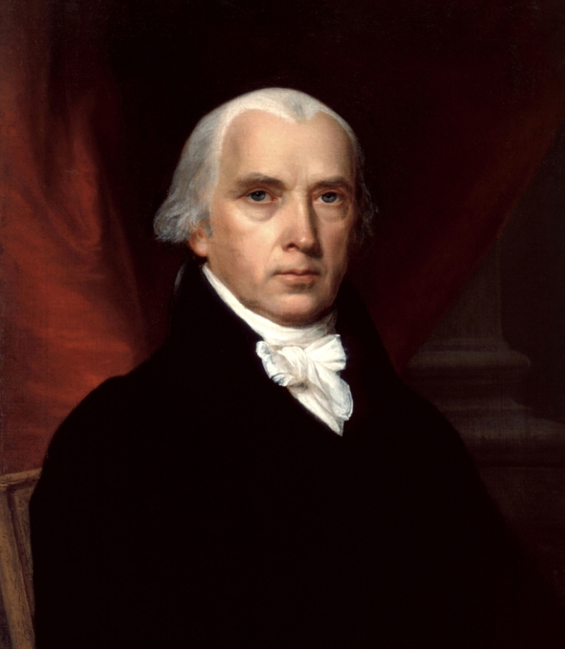 38. James Madison (Nr. 4) – IQ 160 | Alamy Stock Photo by WDC Photos
