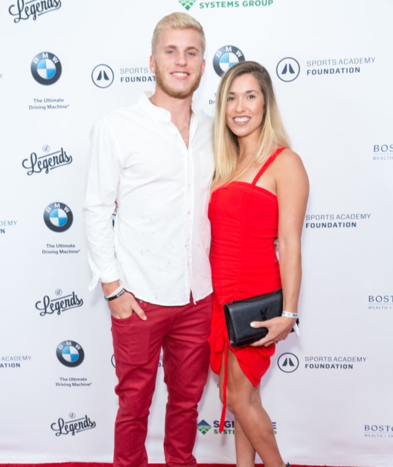 Cooper Kupp & Anna Kupp | Getty Images Photo by Greg Doherty