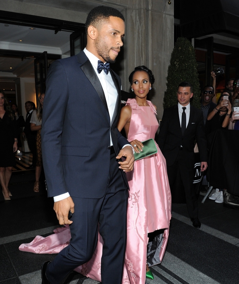 Nnamdi Asomugha & Kerry Washington | Getty Images Photo by Andrew Toth
