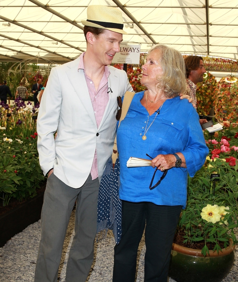 Benedict Cumberbatch and Wanda Ventham | Getty Images Photo by Fred Duval/FilmMagic