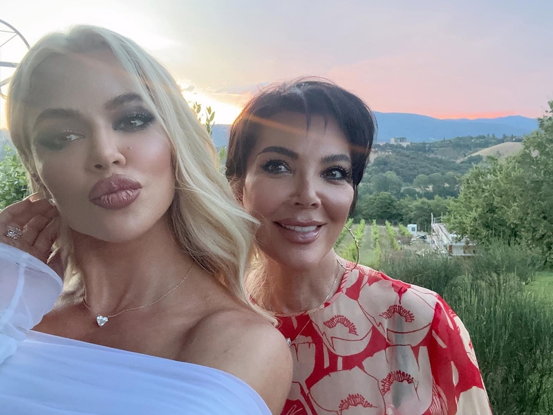 Khloe Kardashian and Kris Jenner | Instagram/@khloekardashian