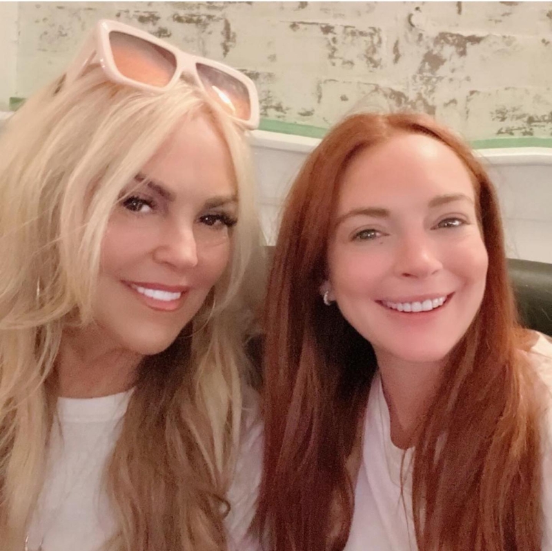 Lindsay Lohan and Dina Lohan | Instagram/@dinalohan