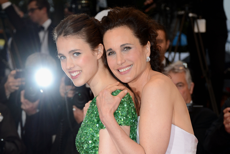 Margaret Qualley and Andie MacDowell | Getty Images Photo by by Venturelli/WireImage