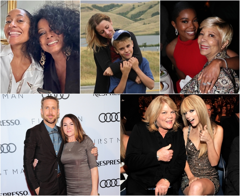 Celebrities Who Are BFF With Their Moms | Instagram/@traceeellisross & @pattiemallette & Getty Images Photo by Johnny Nunez/FilmMagic & Owen Hoffmann/Stringer & Mazur AMA 2010/WireImage