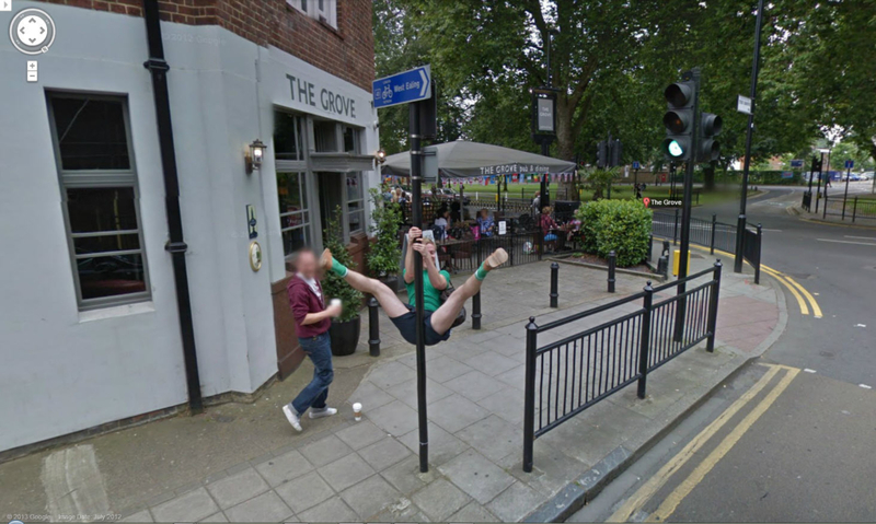 Street Gymnastics | Imgur.com/2GcaNxM via Google Street View