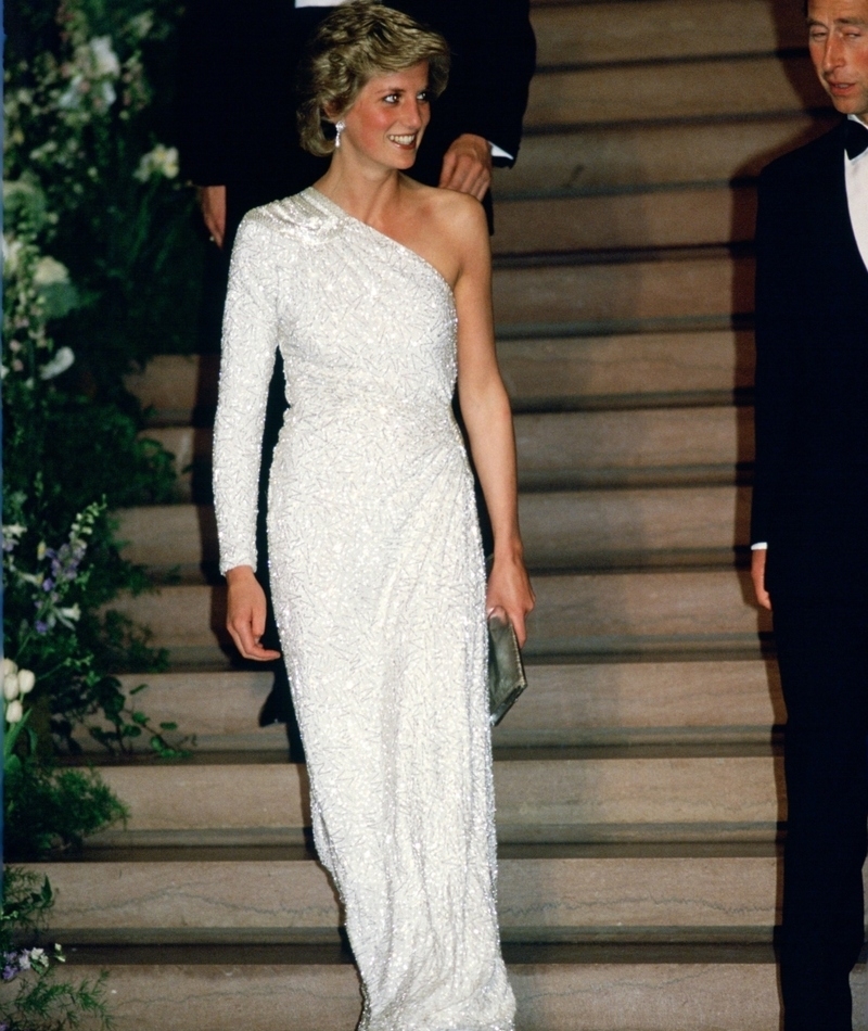 Princess Diana in Hachi Gown | Getty Images Photo by Tim Graham Photo Library