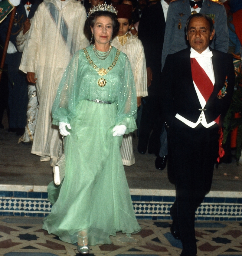 Queen Elizabeth in Morocco | Getty Images Photo by Anwar Hussein