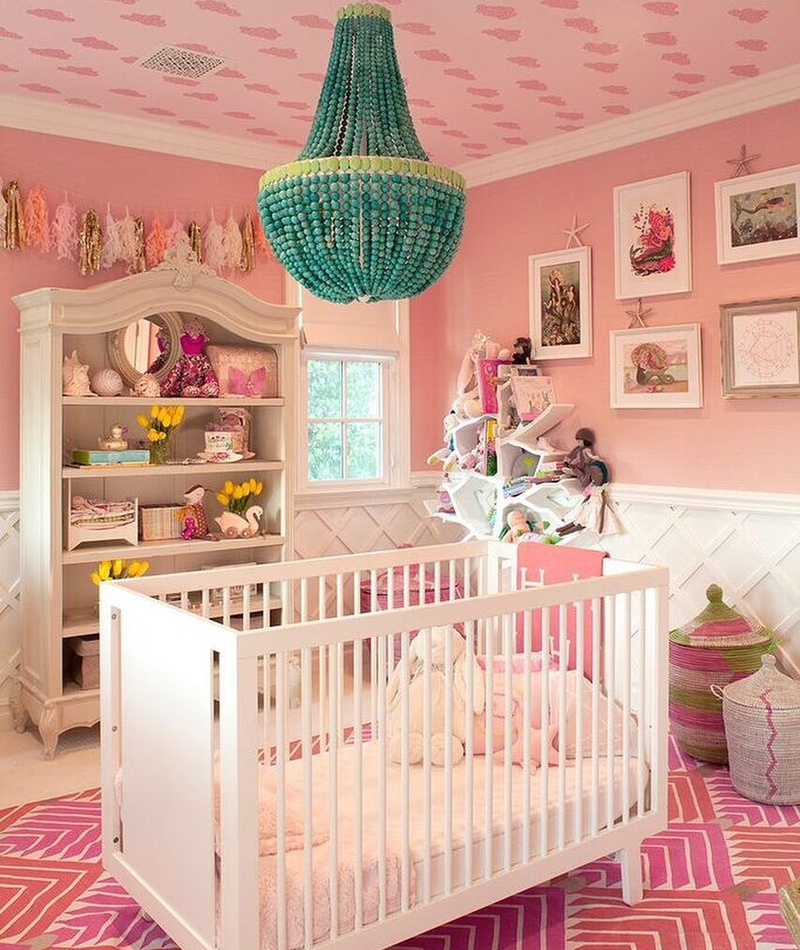 Nursery for Penelope | Instagram/@kourtneykardash