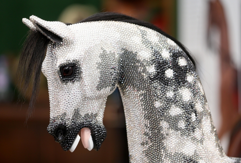 Diamond Rocking Horse | Shutterstock Editorial Photo by Jed Leicester