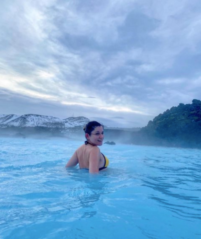 Blaue Lagune in Island | Instagram/@princessania28