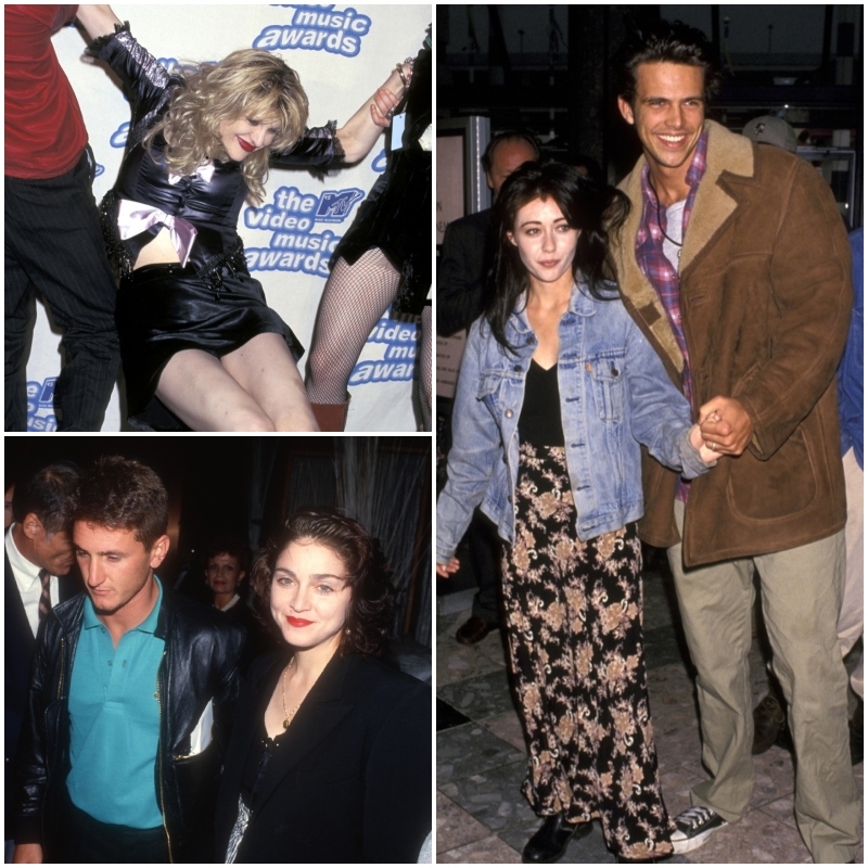 Throwback Photos of Celebs in the ’90s: Part 2 | Getty Images Photo by Ron Galella & Alamy Stock Photo by John Barrett/PHOTOlink.net/Adam Scull & Getty Images Photo by Ron Galella/Collection