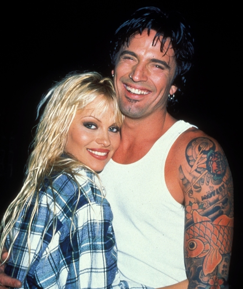 Pamela Anderson and Tommy-Lee | Getty Images Photo by Jeffrey Mayer/WireImage