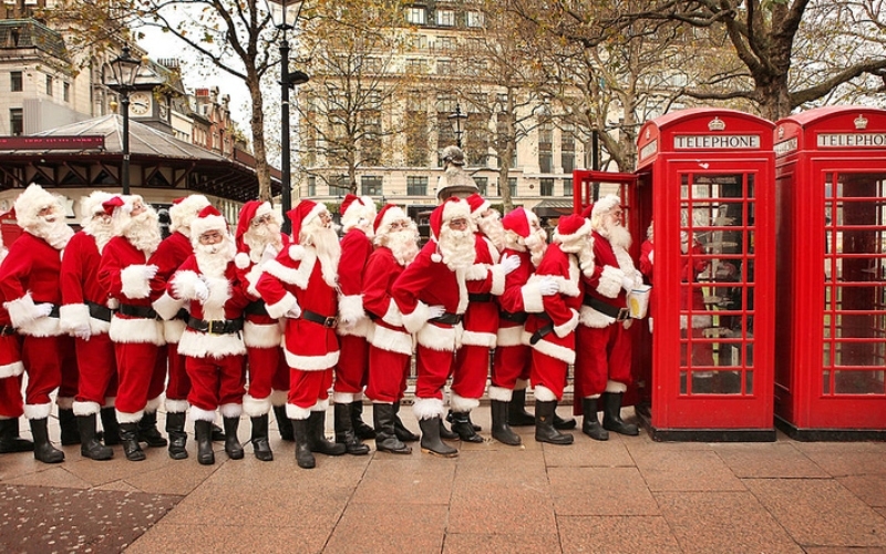 Santa Number 1, Please Step Forward | Getty Images Photo by Peter Macdiarmid