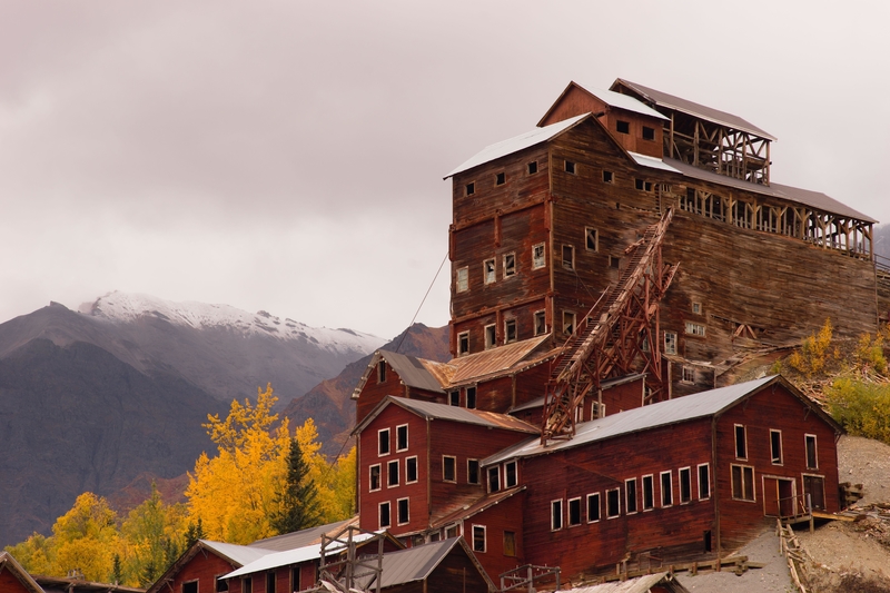 Kennecott Concentration Mill in Alaska | Alamy Stock Photo by Zoonar GmbH/Christopher Boswell