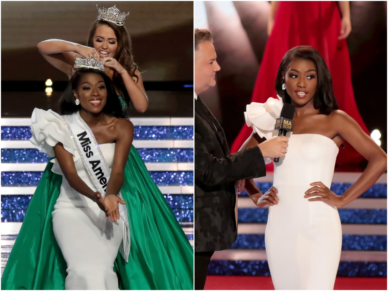 Nia Franklin, Miss America 2019 | Getty Images Photo by Donald Kravitz