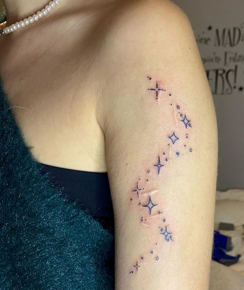A Staircase Made of Stars | Instagram/@joy__tattoos