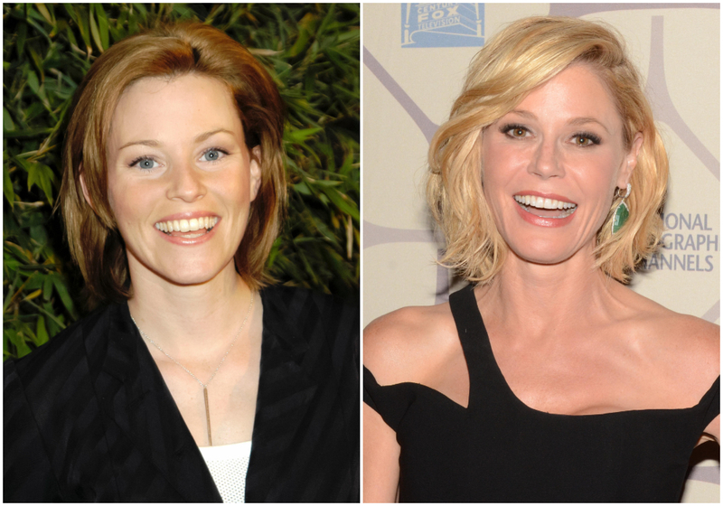 Elizabeth Banks and Julie Bowen | Alamy Stock Photo by SBM/PictureLux/The Hollywood Archive & The Photo Access/Billy Bennight