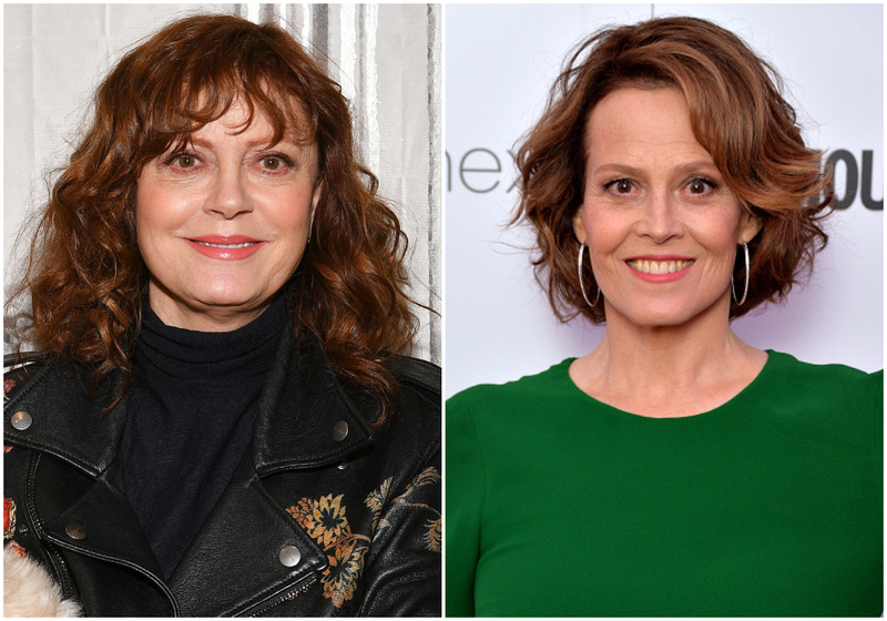 Susan Sarandon and Sigourney Weaver | Getty Images Photo by Dia Dipasupil & Anthony Harvey