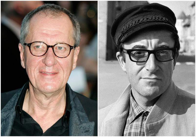 Geoffrey Rush and Peter Sellers | Alamy Stock Photo by Suzan Moore & roger tillberg