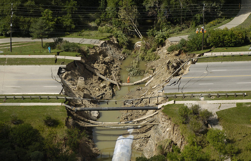 Road Collapse | Getty Images Photo by Lucas Oleniuk/Toronto Star 