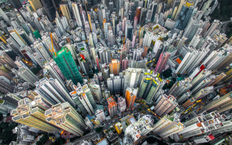 Hong Kong from Above | Alamy Stock Photo by Media Drum World 