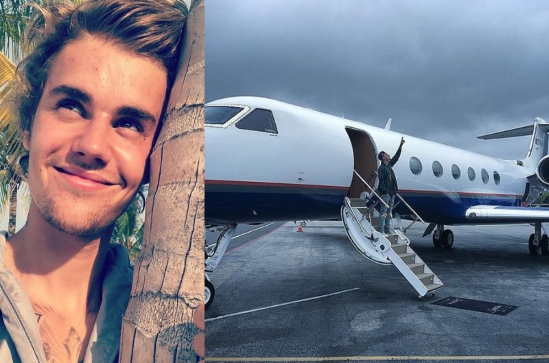 Justin Bieber – Gulfstream G4, Estimated $60 Million | Instagram/@justinbieber