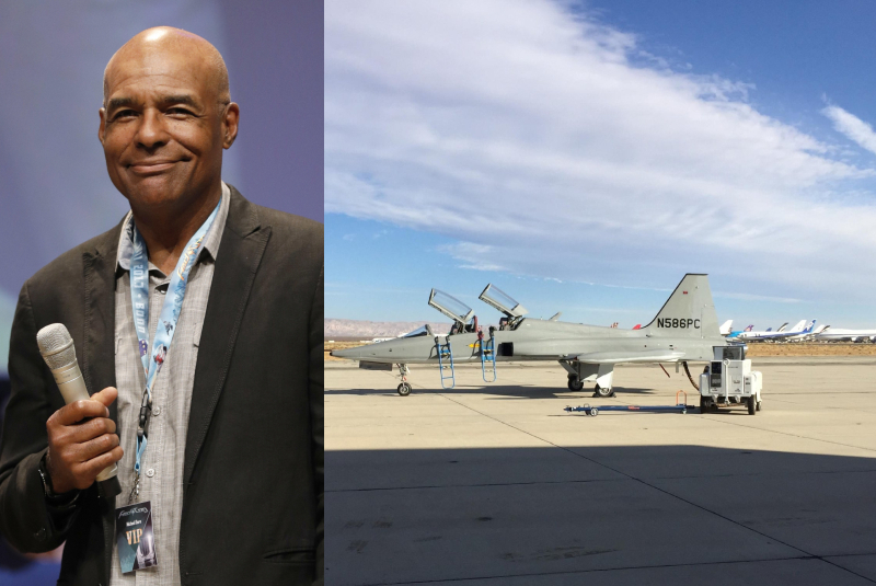 Michael Dorn – North American Sabreliner, Estimated $250K | Alamy Stock Photo by dpa picture alliance & Twitter/@akaWorf