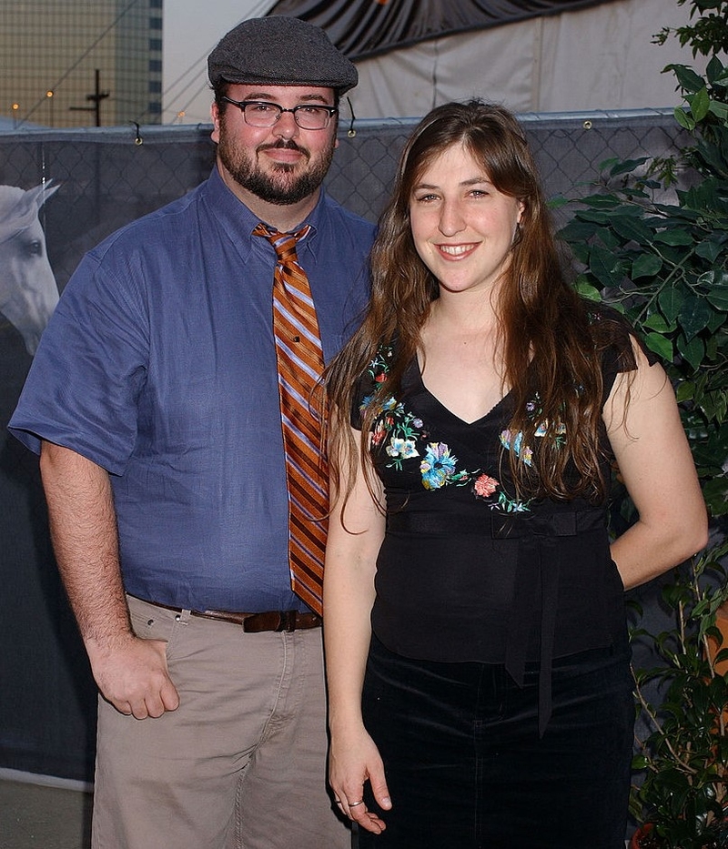Mayim Bialik and Michael Stone | Getty Images Photo by Gregg DeGuire/WireImage