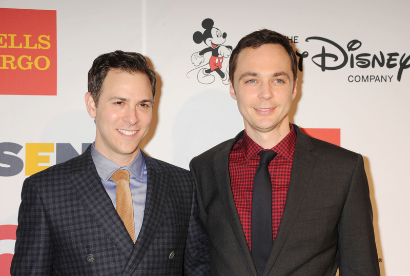 Jim Parsons and Todd Spiewak | Getty Images Photo by Jeffrey Mayer/WireImage