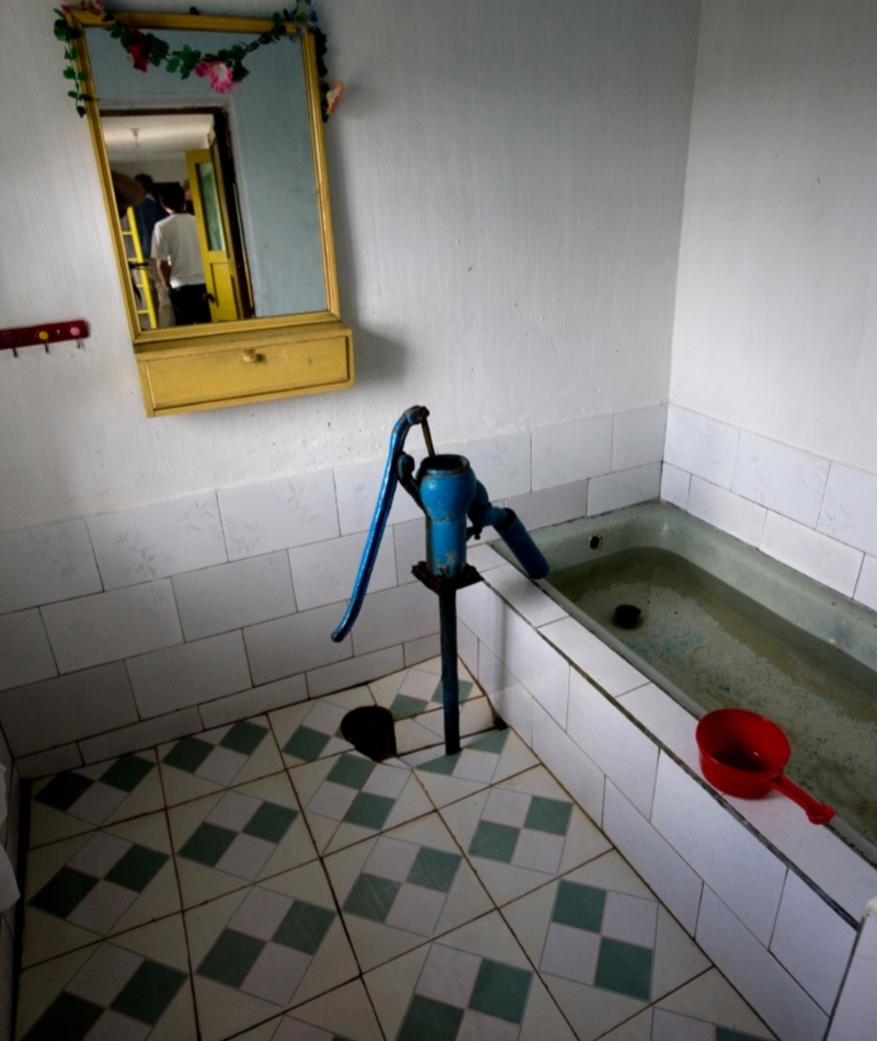 Indoor plumbing? | Alamy Stock Photo