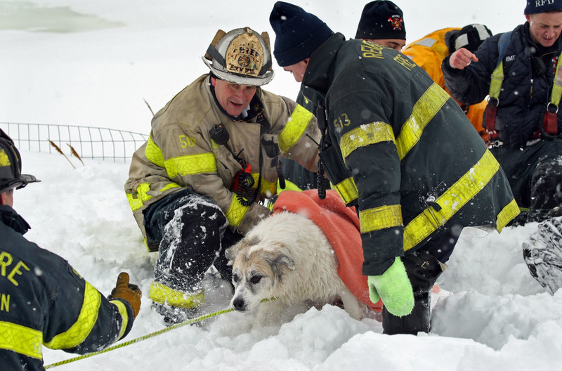 Teamwork at its Finest | Getty Images Photo by Mark Garfinkel/Boston Herald/MediaNews Group