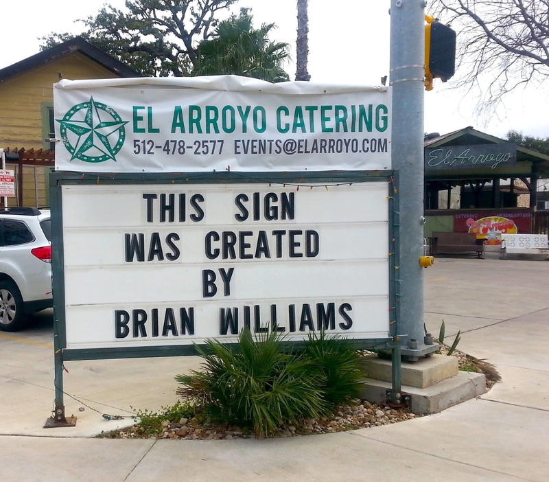 Brian Williams | Facebook/@elarroyoatx