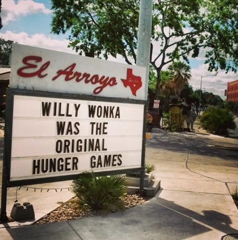 Willy Wonka | Facebook/@elarroyoatx