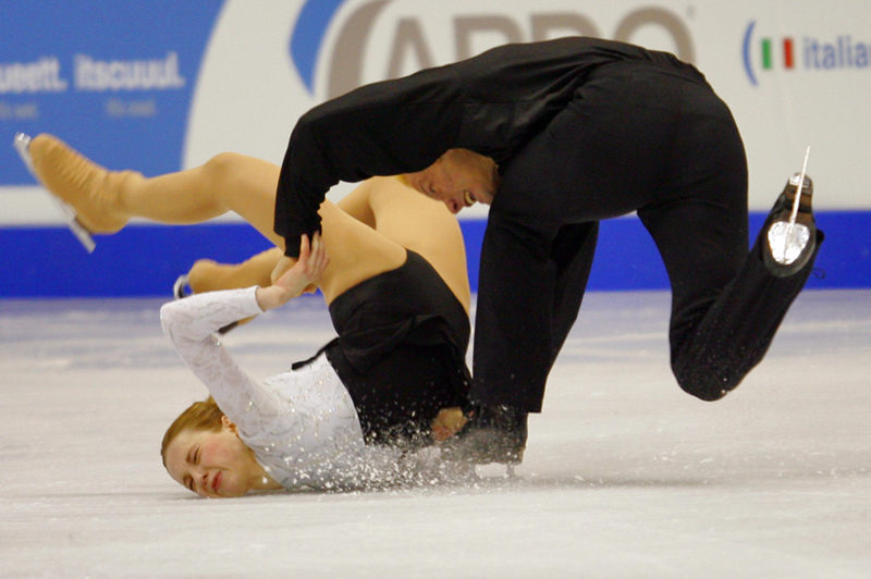 Ice meets face! | Getty Images Photo by FRANCK FIFE/AFP