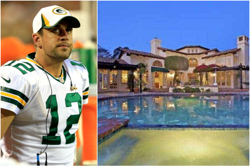 Aaron Rodgers – California, Estimated $8 Million | Getty Images Photo by Jamie Squire