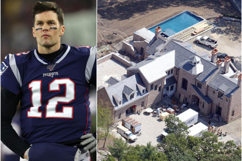 Tom Brady – Brookline, Estimated $4.5 Million | Getty Images Photo by Maddie Meyer