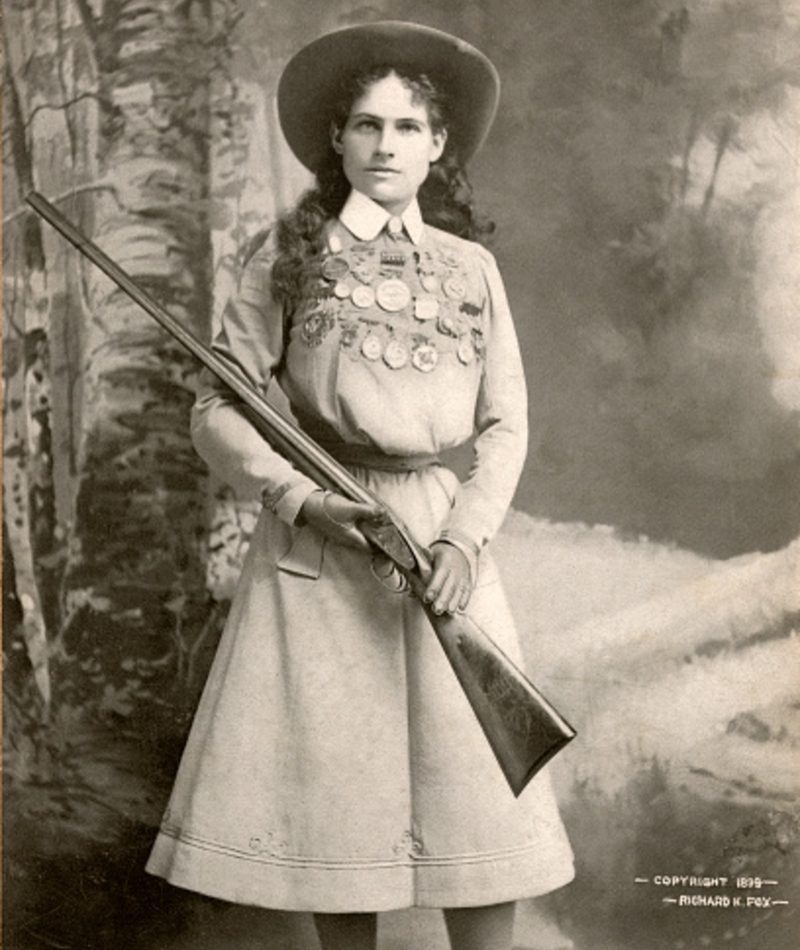 Annie Oakley, a Pure Talent | Getty Images Photo by GraphicaArtis