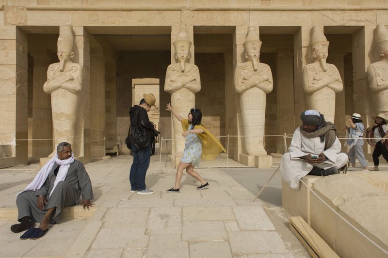 Walk Like an Egyptian | Getty Images Photo by Richard Baker / In Pictures