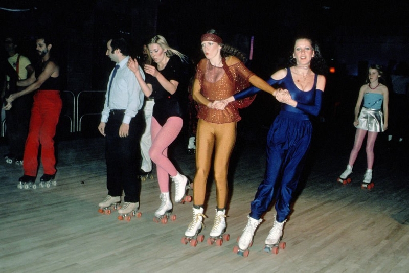 Roller Skating at the Disco | Getty Images Photo by PL Gould/Images Press