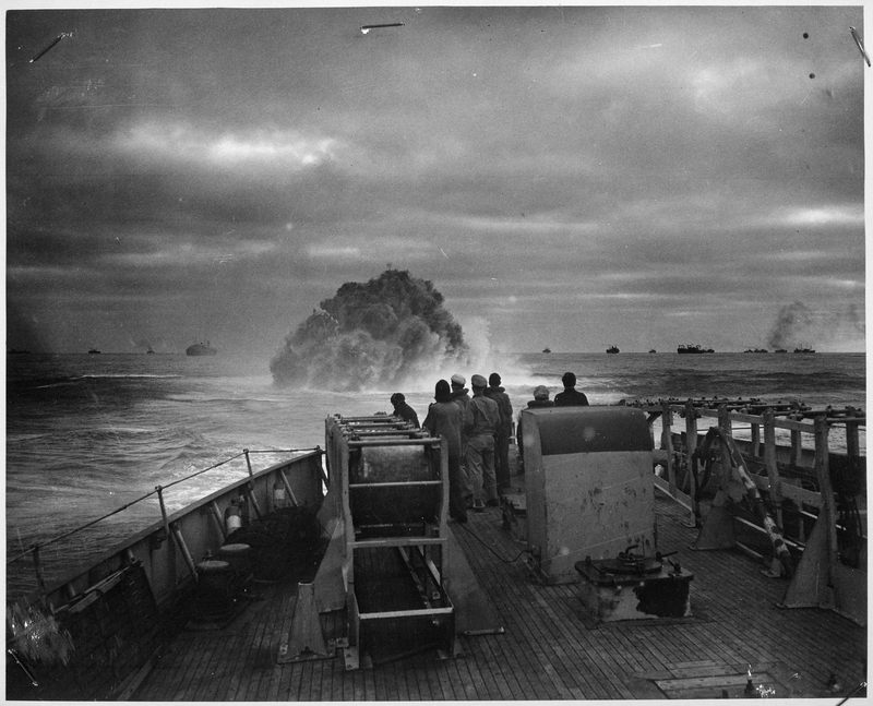 Sinking of U-175 | Alamy Stock Photo