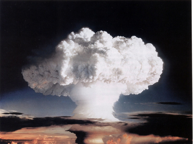 Nuclear Explosion | Alamy Stock Photo by Photo Researchers/Science History Images