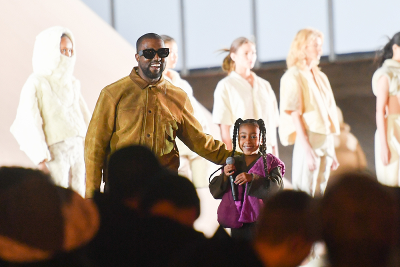 Kanye West & North West | Getty Images Photo by Stephane Cardinal
