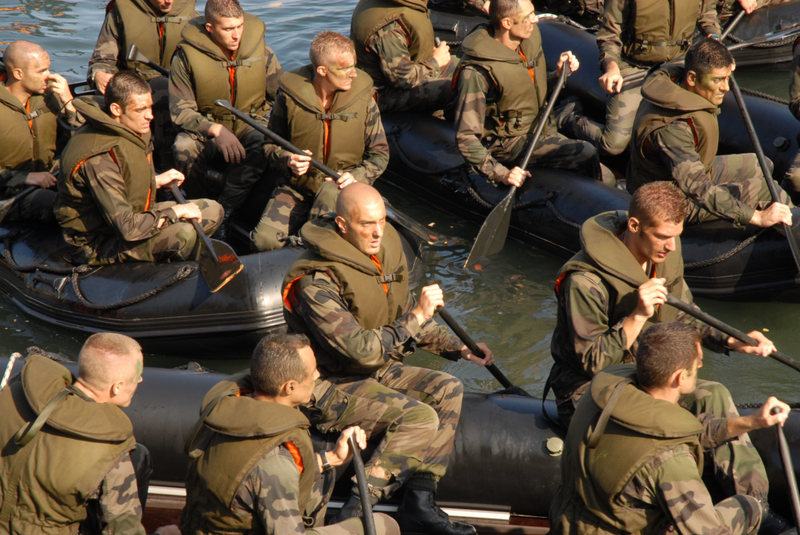 French Commandos Marine | Alamy Stock Photo