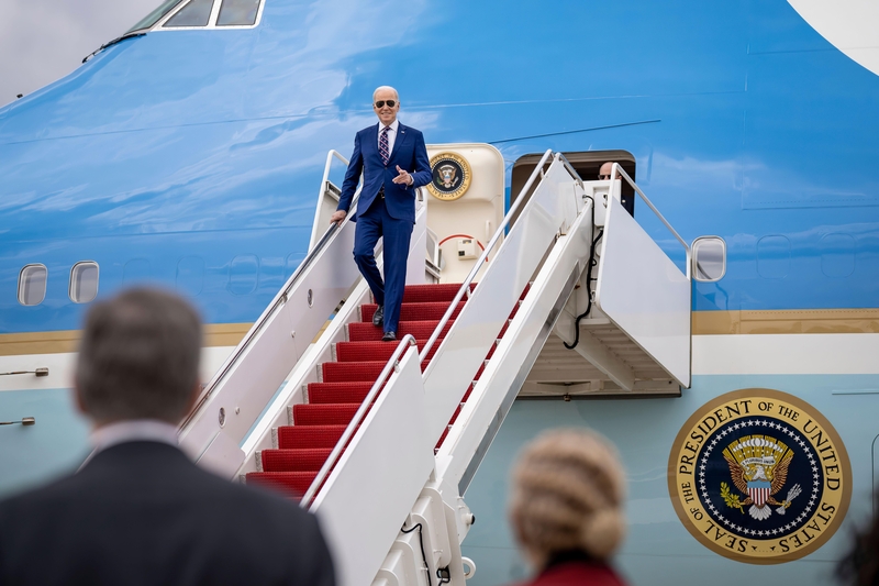 The POTUS and VP Are Never Traveling Partners | Alamy Stock Photo by White House Photo by Adam Schultz/American Photo Archive 