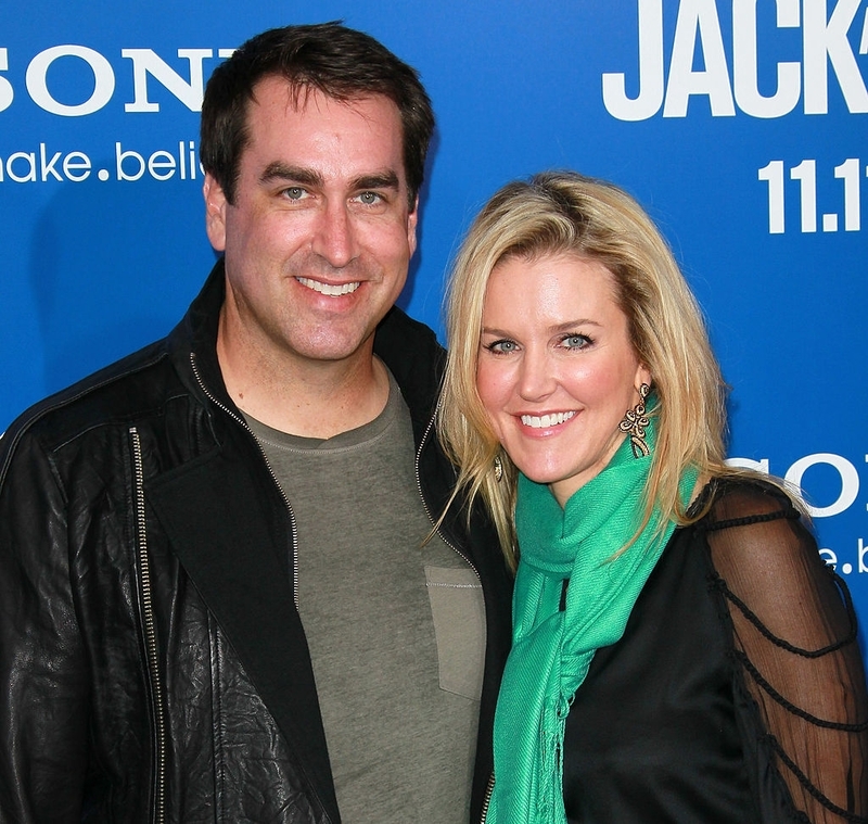 Rob Riggle & Tiffany Riggle (Married) | Getty Images Photo by David Livingston