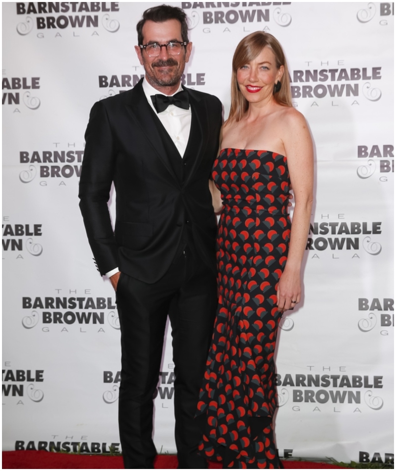 Ty Burrell & Holly Burrell (Married) | Getty Images Photo by Michael Hickey