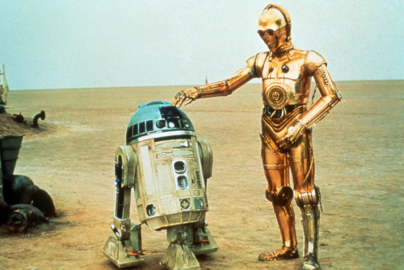 C3P0 vs. R2D2 | Alamy Stock Photo by RGR Collection