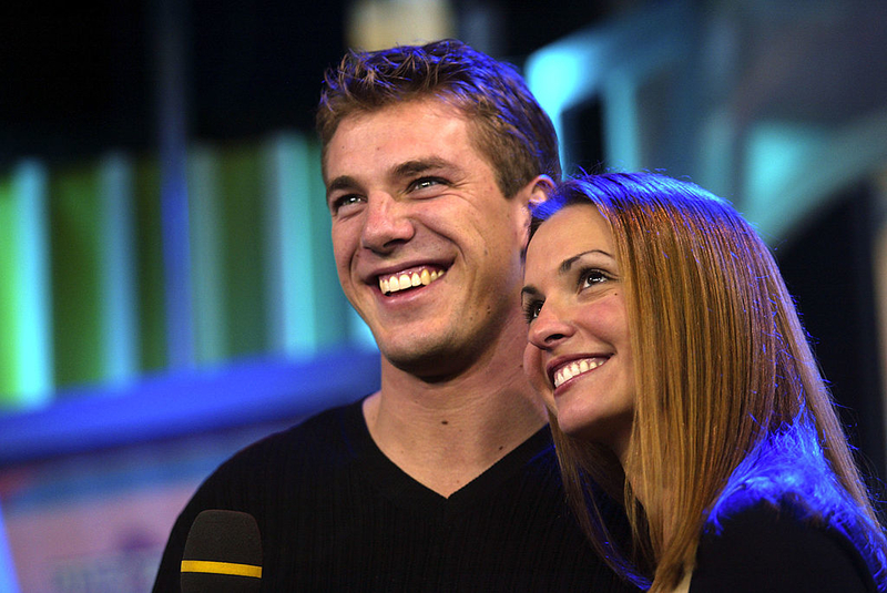 The Bachelor, Season 2: Aaron Buerge and Helene Eksterowicz | Getty Images Photo by Scott Gries
