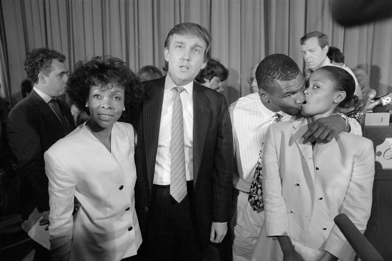 Mr. Trump And Mr. Tyson | Getty Images Photo by Bettmann